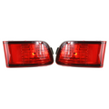 Red Rear Bumper Fog Lamp Light Housing Fit for Toyota Land Cruiser Prado J120 2002 2003 2004 2005 2006 2007 2008 2009 8158160100 8159160130