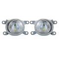 Fog Lights Headlight for Toyota Corolla Altis 2019 2020 Fog Light Fog Lamp Cover Grill Bezel Foglight 8122002100 8121002200
