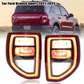 Pair Tail Light for Ford Bronco Sport 2021-2023 Rear Light Brake Turn Signal Driving Reversing Lamp M1PZ-13404-A M1PZ-13405A