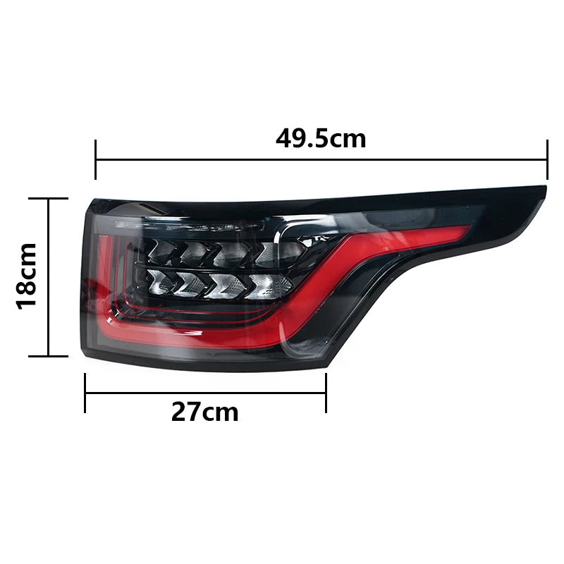 Pair LR116468 LR116471 Tail Lights For Land Rover Range Rover Sport L494 2018-2021 Car LED Rear Taillight Signal Lamp Reverse Light