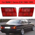 Pair Inside Tail Light For BMW 5 Series E34 1988 1989-1995 Rear Bumper Brake Lamp Turn Signal Light 63211384011 63211384012