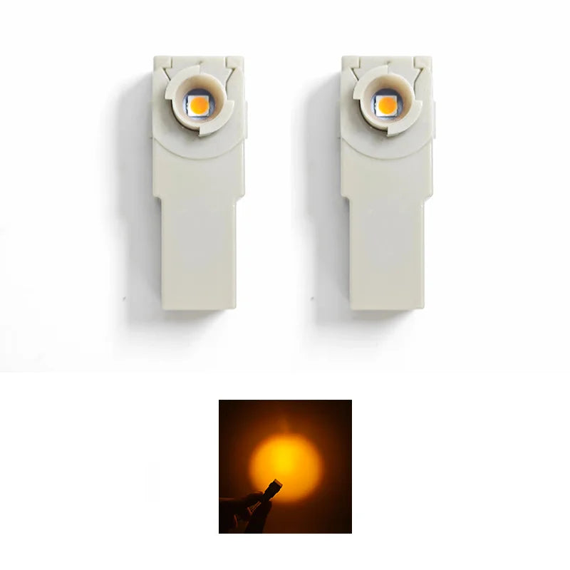 2Pcs LED Interior Light For Toyota Mazda Subaru Yaris Camry Corolla Cross Decorative Foot Light Illuminator Connector
