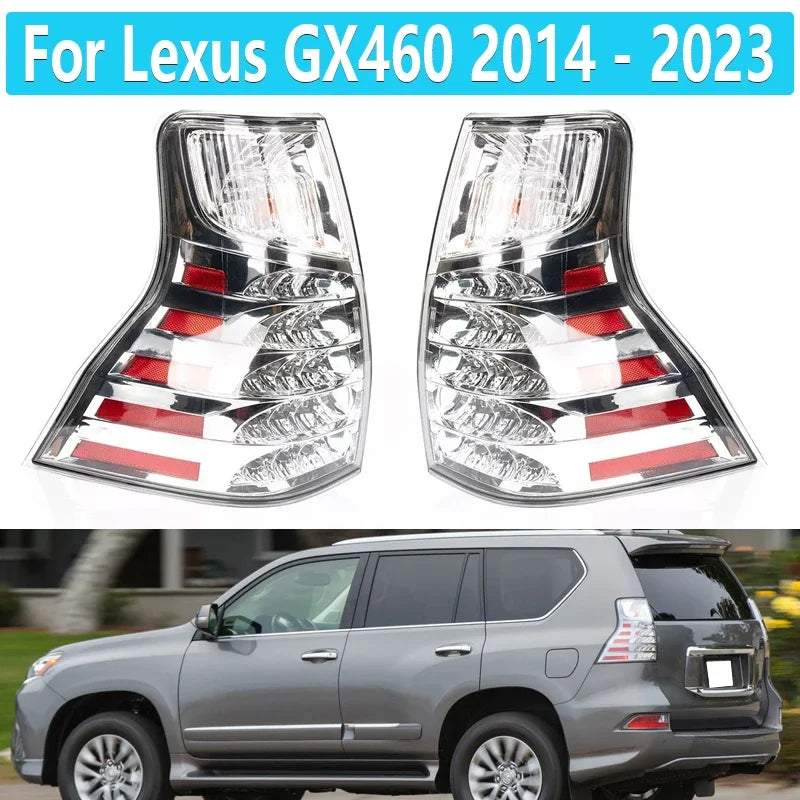 Pair Tail Light for Lexus GX460 2014-2023 LED Rear Light Brake Lamp Dynamic Turn Signal Light 8156160B11 8155160B31