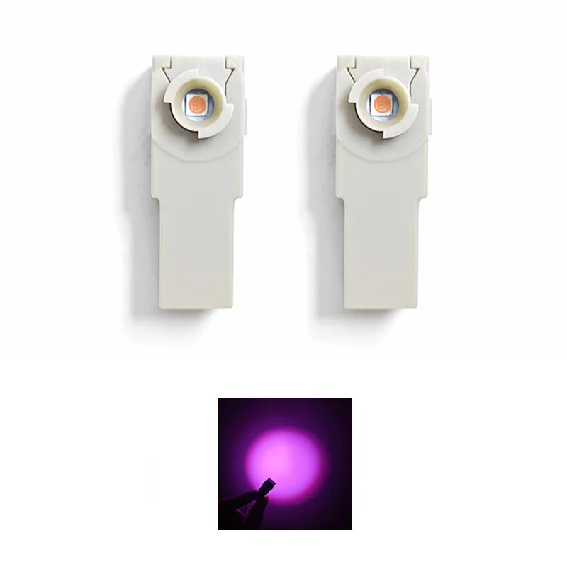 2Pcs LED Interior Light For Toyota Mazda Subaru Yaris Camry Corolla Cross Decorative Foot Light Illuminator Connector