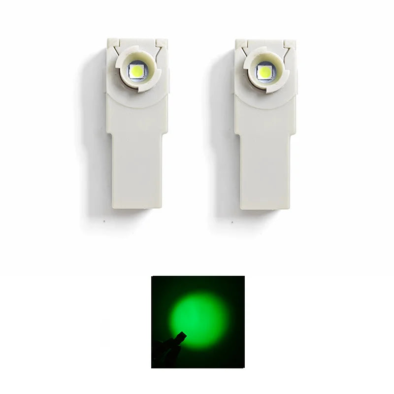 2Pcs LED Interior Light For Toyota Mazda Subaru Yaris Camry Corolla Cross Decorative Foot Light Illuminator Connector