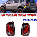 Pair Car Rear Tail Light For Renault Dacia Duster 2010 20211-2013 Signal Lamp Brake Light Auto Taillight 265503668R 265503668R