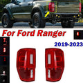 Pair Auto Accessories For Ford Ranger 2019-2023 With Blind Spots LED Rear Tail Light Signal Lamp Driving Lamp KB3Z13405G KB3Z13404G