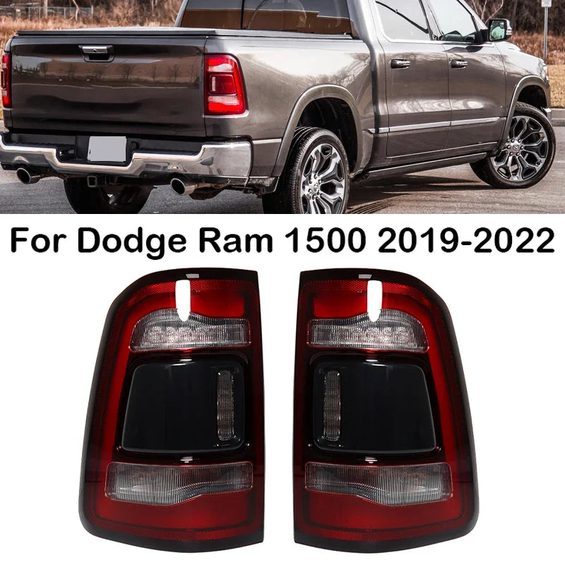 Pair Car Rear LED Tail Light Tail Lamp For Dodge RAM 1500 2019 2020 2021 2022 Brake light Rear Lamps CH2801216 CH2800216