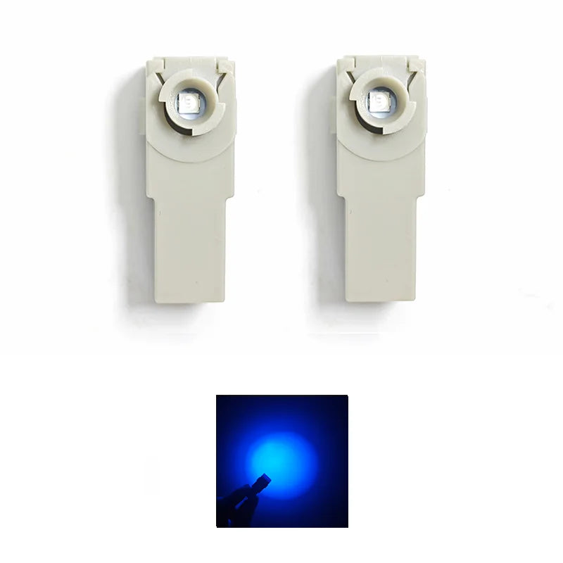 2Pcs LED Interior Light For Toyota Mazda Subaru Yaris Camry Corolla Cross Decorative Foot Light Illuminator Connector
