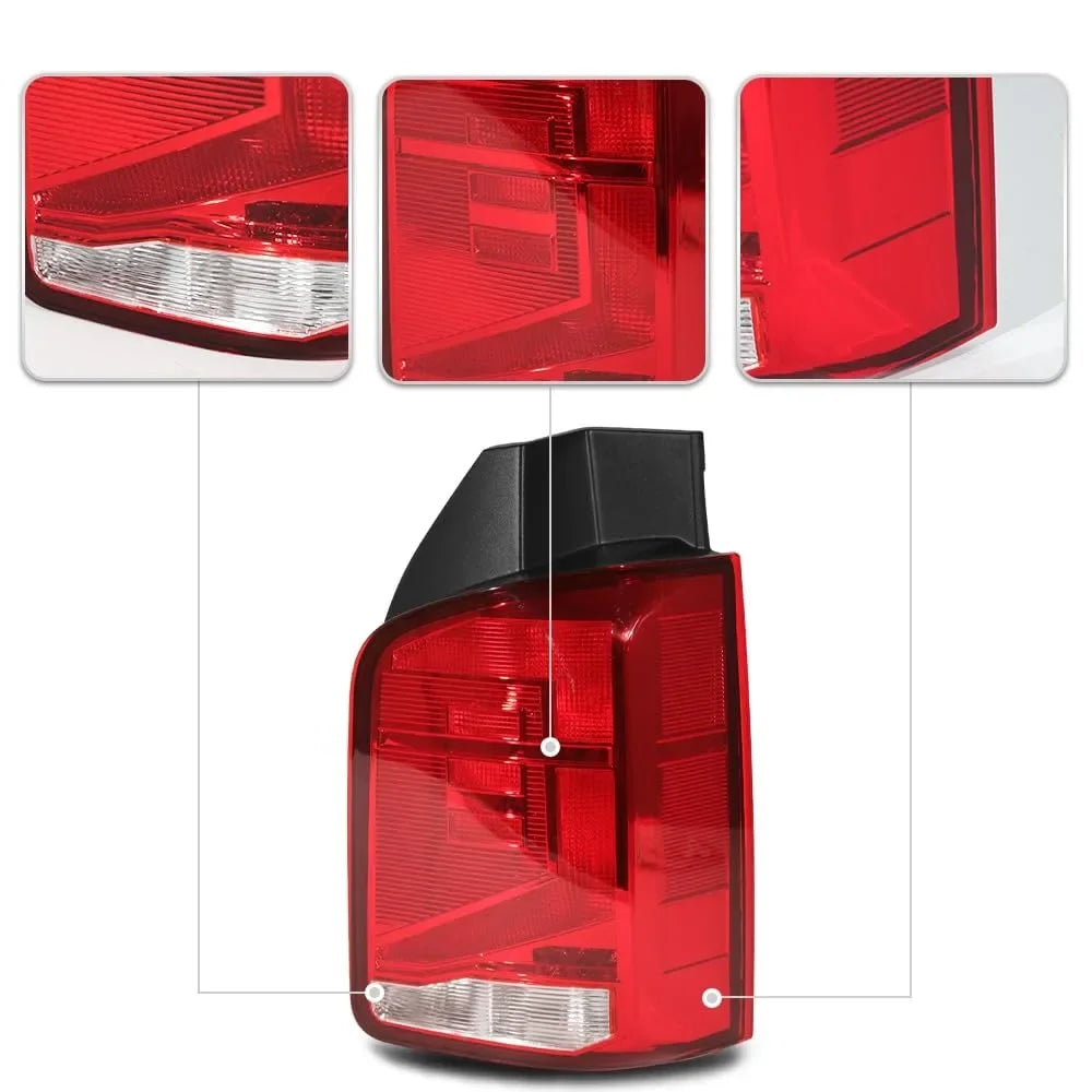 Pair Tail Light For VW LHD Transporter Multivan Caravelle T6.1 2020 2021-2024 Rear Brake Lamp Without Bulbs 7LA945096L 7LA945095L