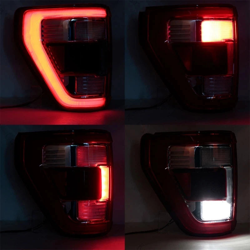 LED Rear Bumper Tail Light For Ford F150 F-150 2021-2023 Driving Lamp Parking Stop Brake Lamp Reversing Lamp ML3Z13404D