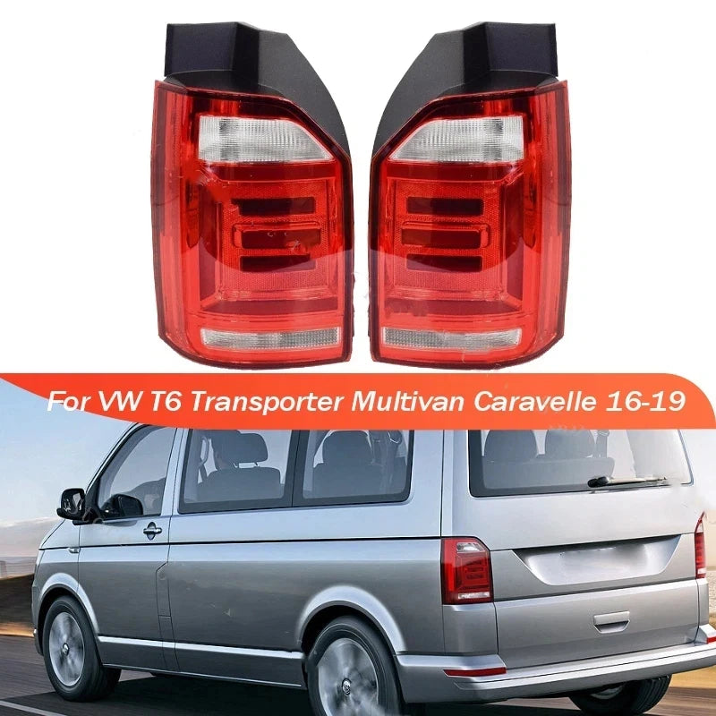 Pair Rear Tail Light For Volkswagen T6 Transporter Multivan Caravelle 2016 2017-2019 Brake Lamp Warning Light 7E0945208E 7E0945207E