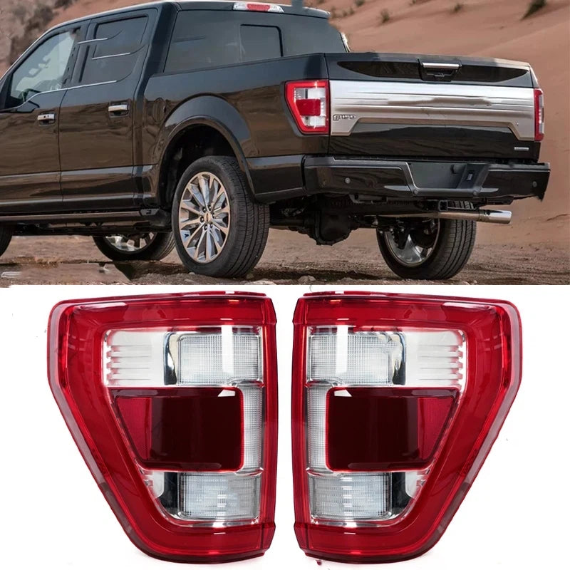 LED Rear Bumper Tail Light For Ford F150 F-150 2021-2023 Driving Lamp Parking Stop Brake Lamp Reversing Lamp ML3Z13404D