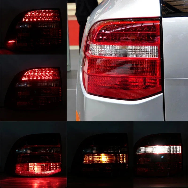 Pair Car Rear Light For Porsche Cayenne 2007 2008 2009 2010 taillight Rear Lamp 95563148802 95563148702