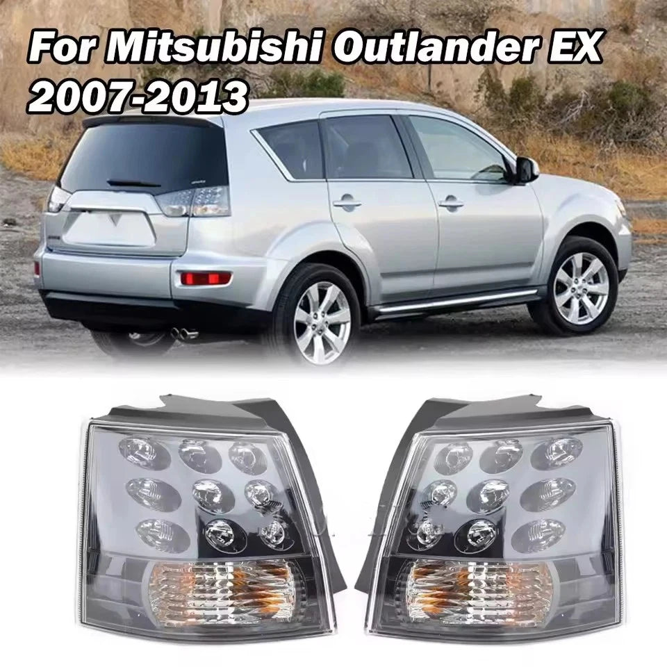 Pair Tail Lights for Mitsubishi Outlander EX 2007-2013 Driving Reversing Stop Brake Lamp Turn Signal Lamp 8330A3798330A380