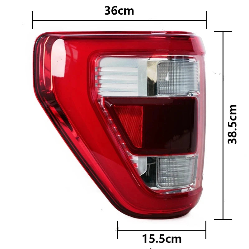LED Rear Bumper Tail Light For Ford F150 F-150 2021-2023 Driving Lamp Parking Stop Brake Lamp Reversing Lamp ML3Z13404D