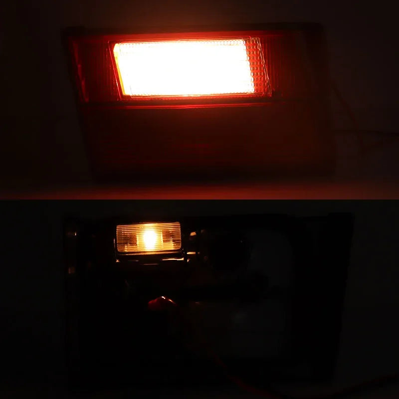 Pair Inside Tail Light For BMW 5 Series E34 1988 1989-1995 Rear Bumper Brake Lamp Turn Signal Light 63211384011 63211384012