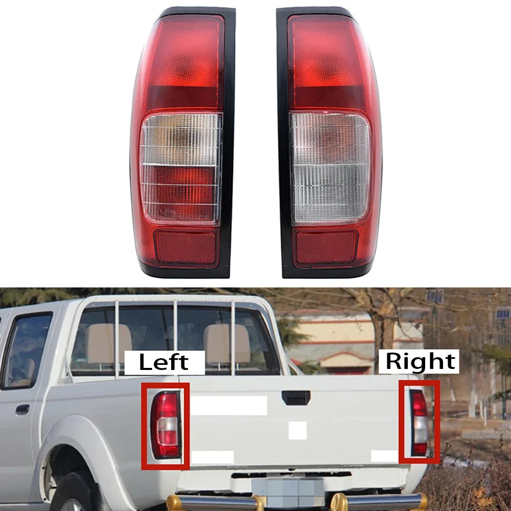 Pair Car Left and Right Tail Light Brake Lamp For Nissan Navara D22 Ute DX ST ST-R 1997-2015 RLN026-EU-R/RLN026-UK-L 26521-VJ700